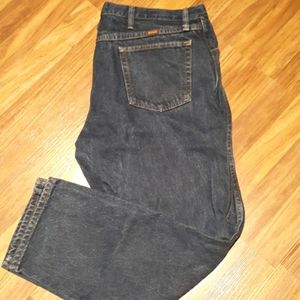 Mens rustler jeans